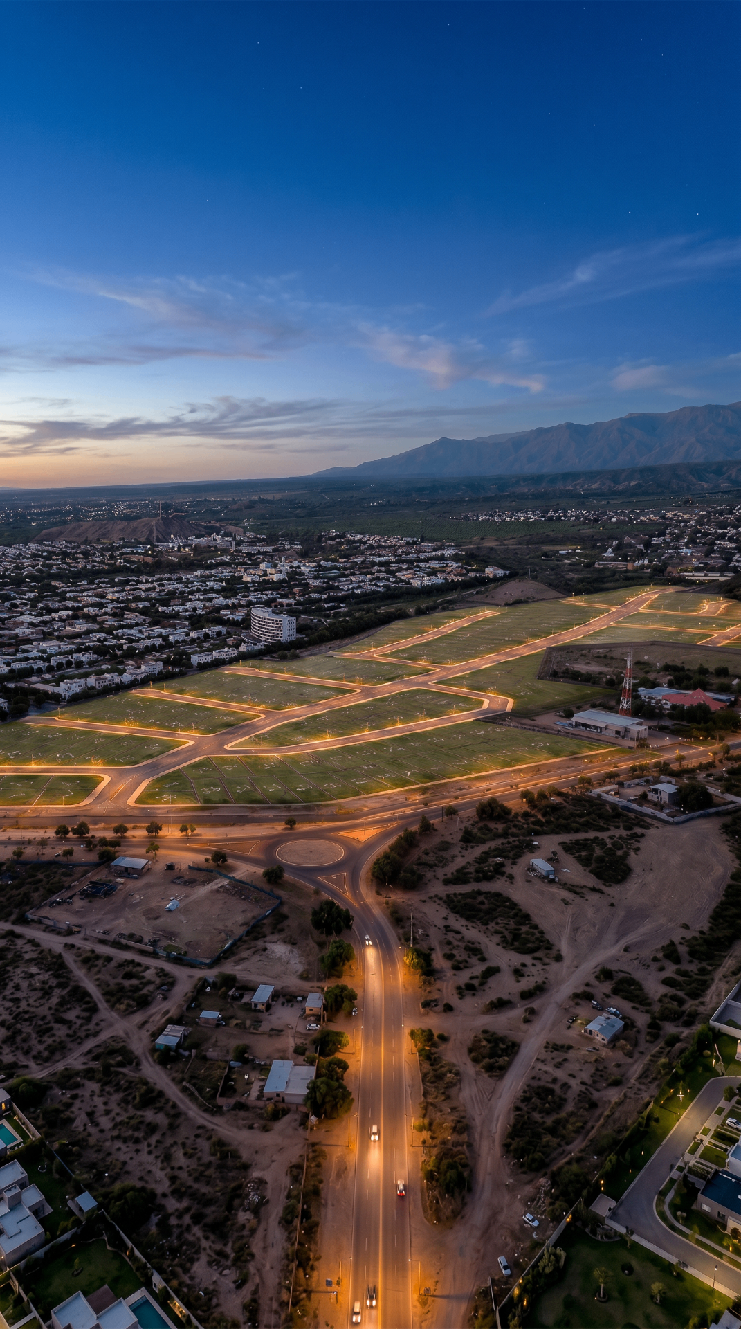Vista aérea de Estancia Romero Day · El Challao